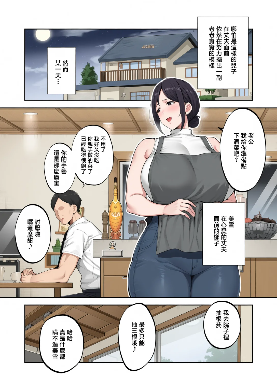 いちばん身近でエロい雌みゆき ～母だけど、シコ猿息子に困ってま1-2す…