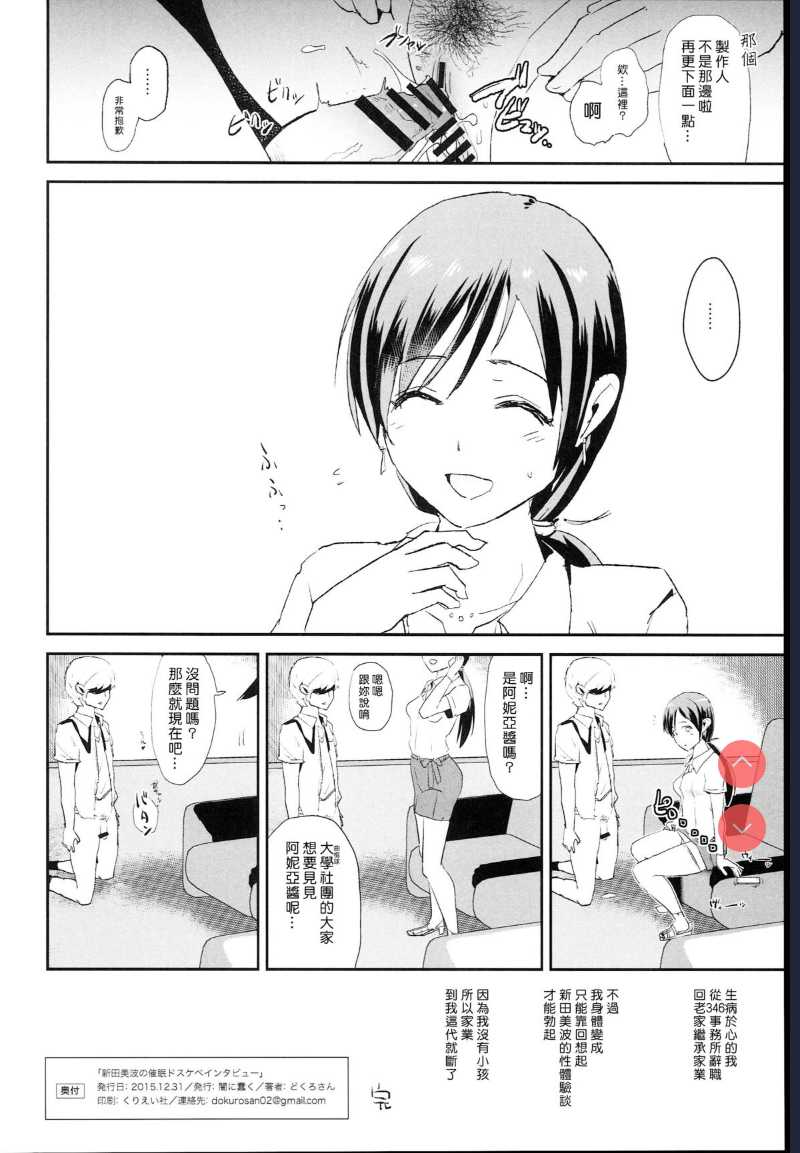 [Yami ni Ugomeku ] Nitta Minami no Saimin Dosukebe Interview (THE IDOLM@STER CINDERELLA GIRLS)
