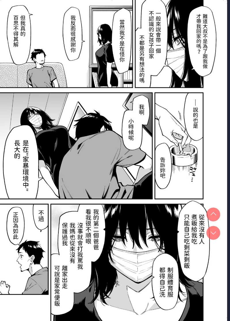[Uchuusen Shoujigou (Shouji Nigou)] Hirowareta Onnanoko to Oji-san no Hanashi [Chinese]