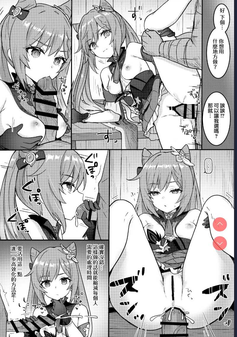 Keqing-chan ga Buka o Shigoki Makuru Hon (Genshin Impact) [Chinese] [山樱汉化]