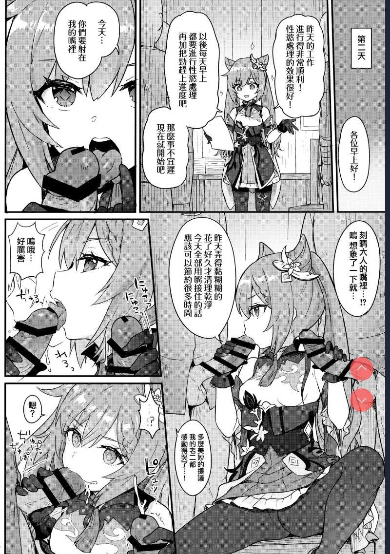 Keqing-chan ga Buka o Shigoki Makuru Hon (Genshin Impact) [Chinese] [山樱汉化]