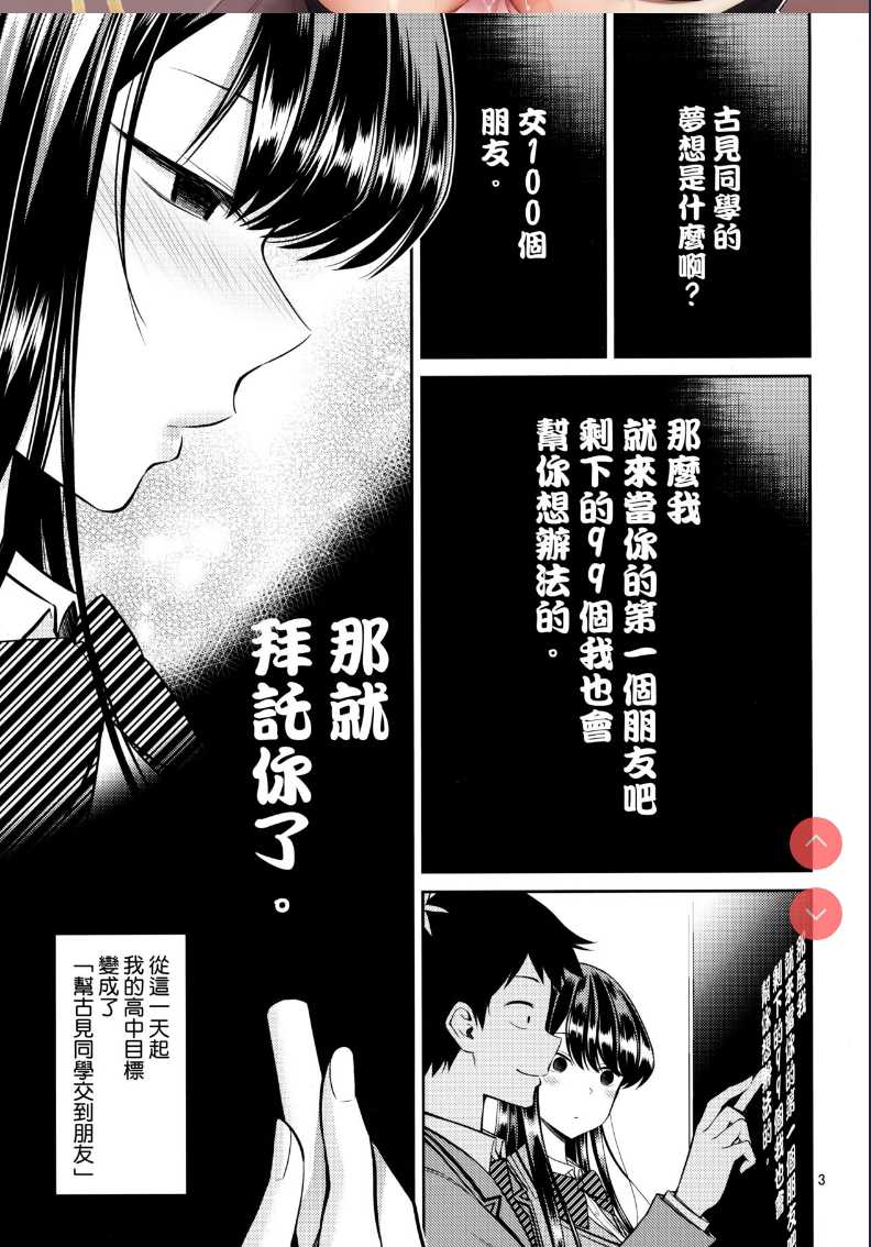Komi-san wa, Binkan desu. (Komi-san wa, Komyushou desu.) 第1话 第2页