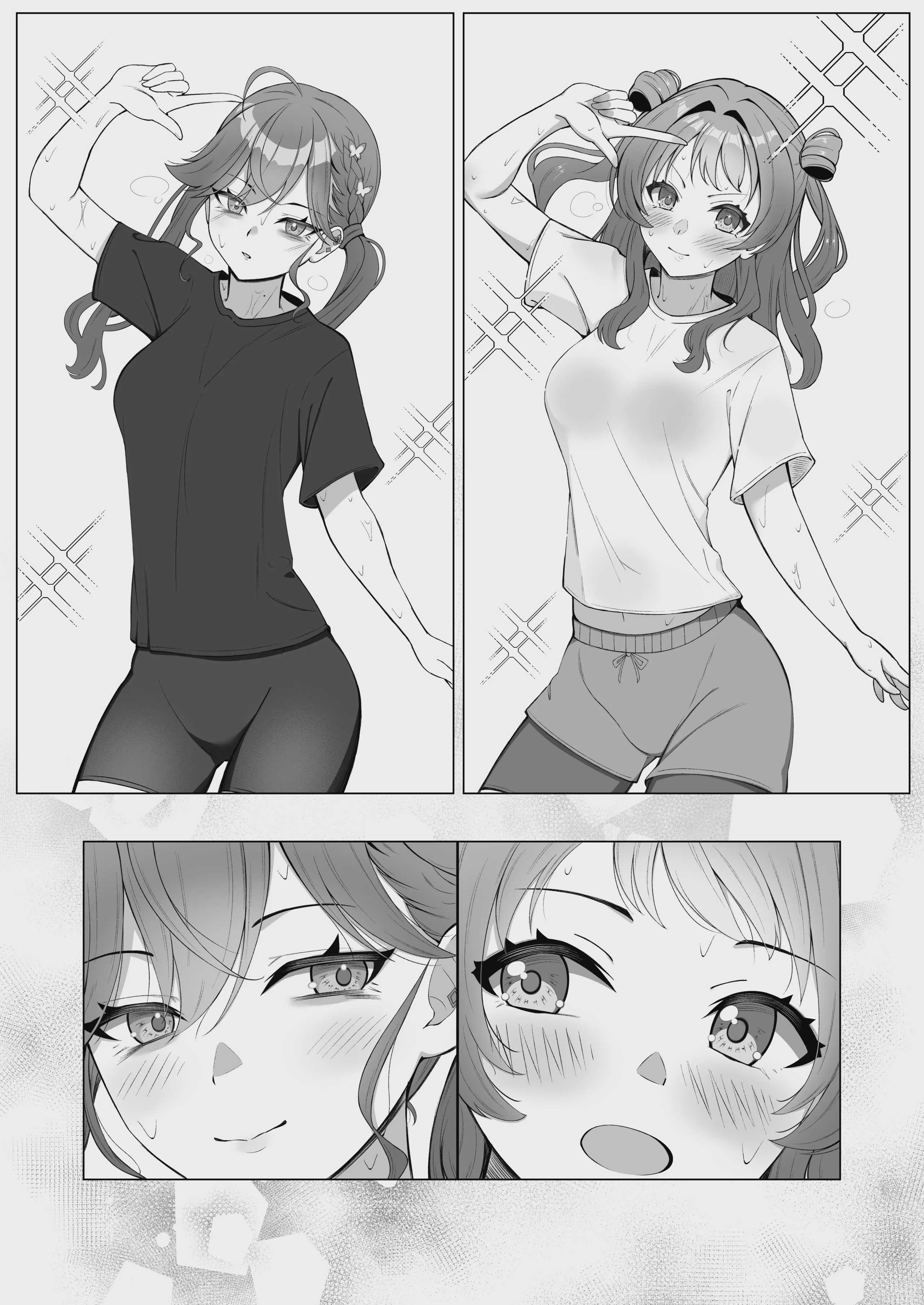 [メロウスプライト (小清水陽)] りんさき!〜燐羽が咲季お姉ちゃんをトロトロにする本〜 (学園アイドルマスター) [中国翻訳] [DL版] 第1话 第6页