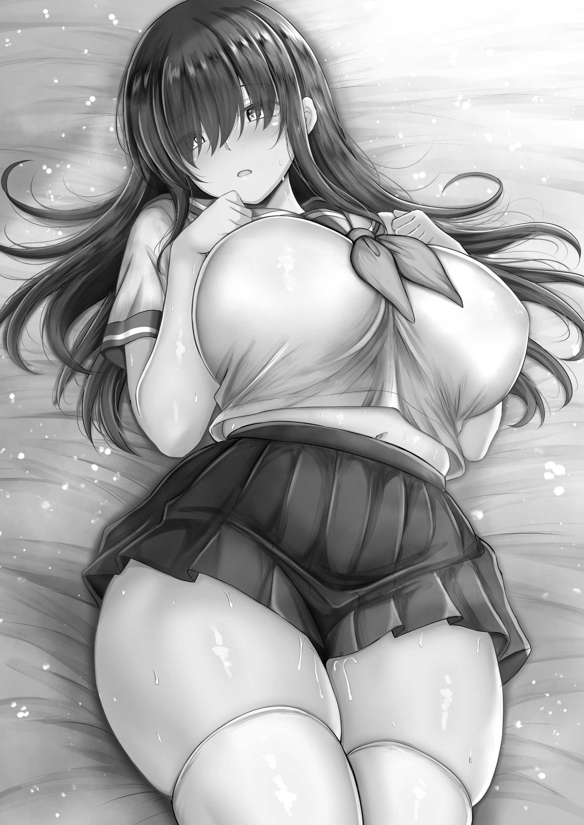 [水面月 (カンナ)] 交尾★日記〜無口なあの子はムチムチな僕の彼女〜｜交尾★日記〜沉默寡言的她是我的豐滿女友〜 [中国翻訳]