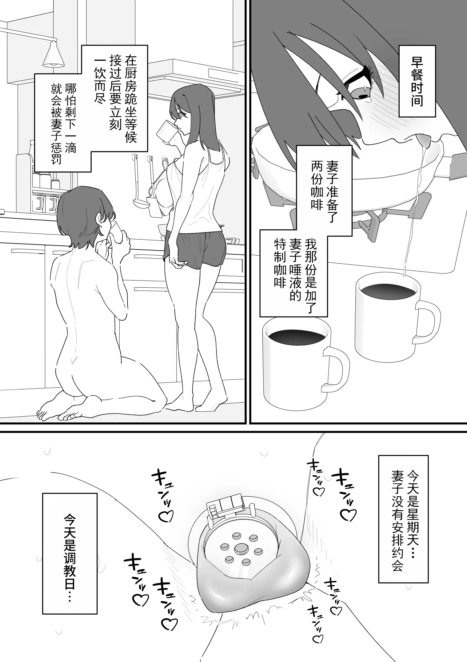 [蜂蜂蜂] 性処理道具にされた夫のメス化計画